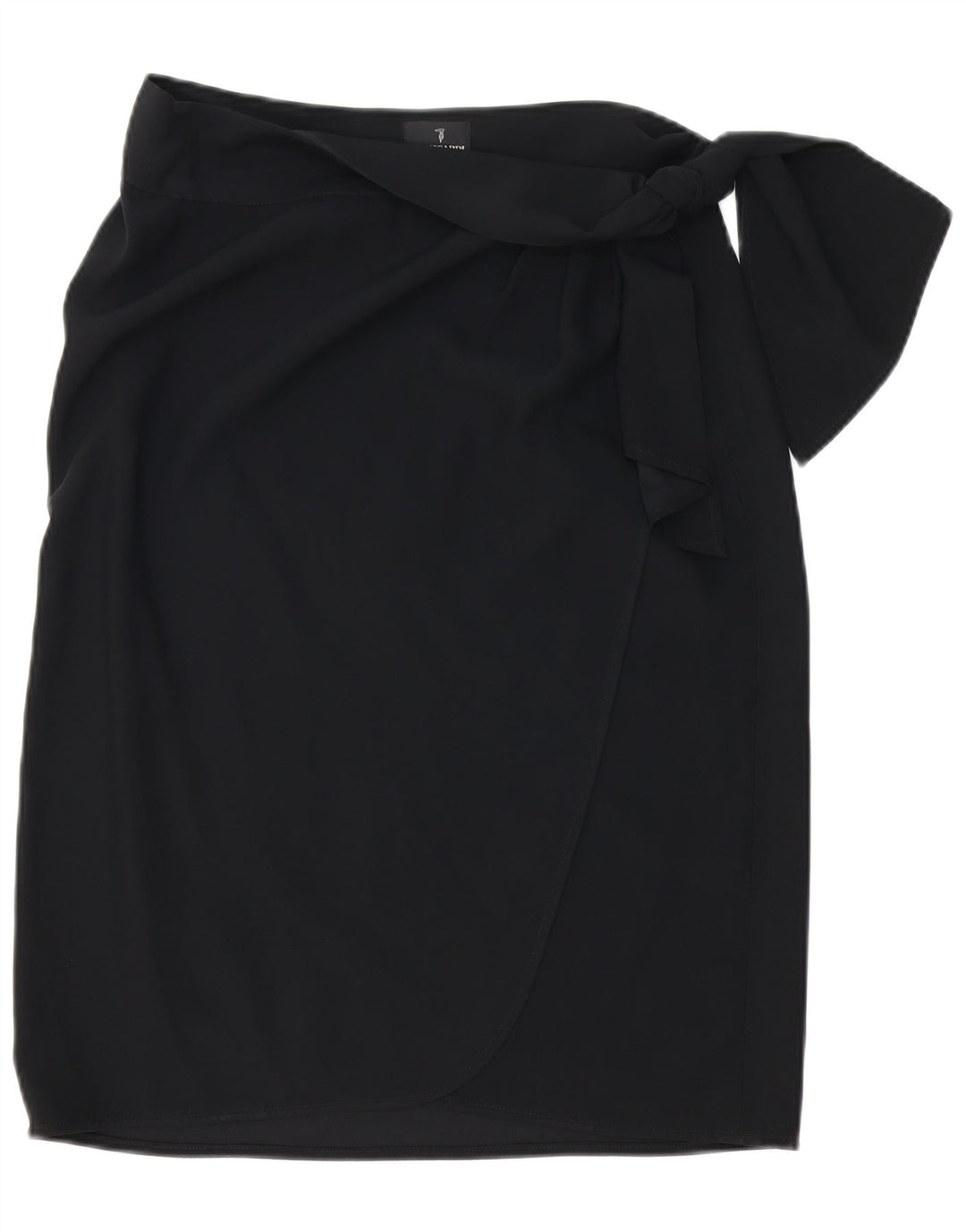 TRUSSARDI Kvinder slå-om-nederdel W32 Large Black Acetate