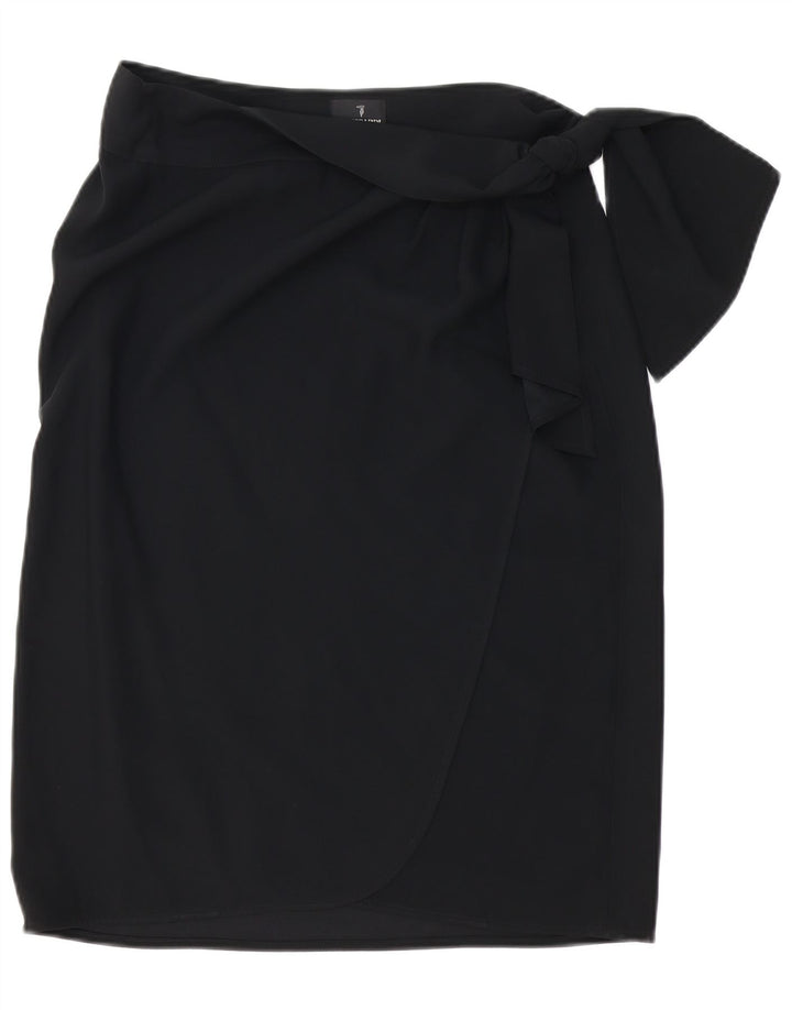 TRUSSARDI Kvinder slå-om-nederdel W32 Large Black Acetate