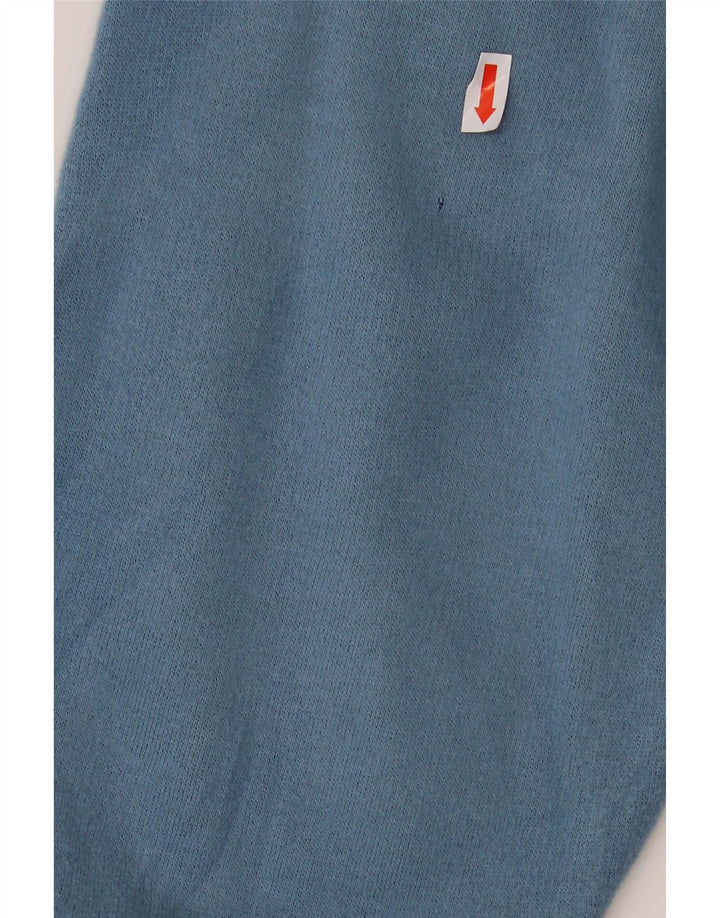 Gymnasium Herre Loose Fit Cardigan Sweater Medium Blå Akryl