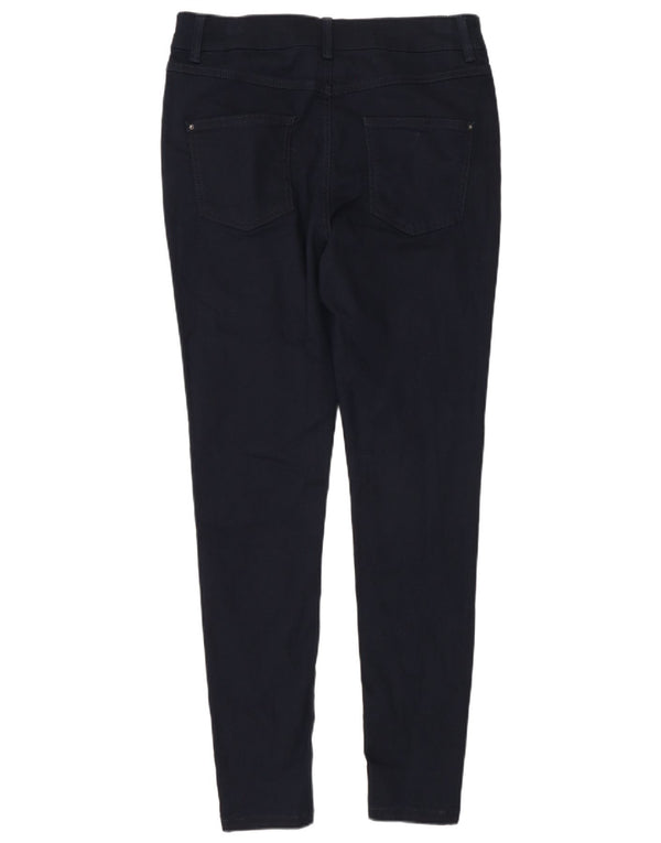 Marks & Spencer Dame Jegging Jeans UK 14 Medium W30 L30 Marineblå Bomuld