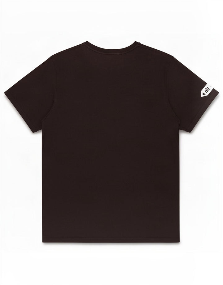 Columbia Herre grafisk T-shirt Top Medium Sort Bomuld