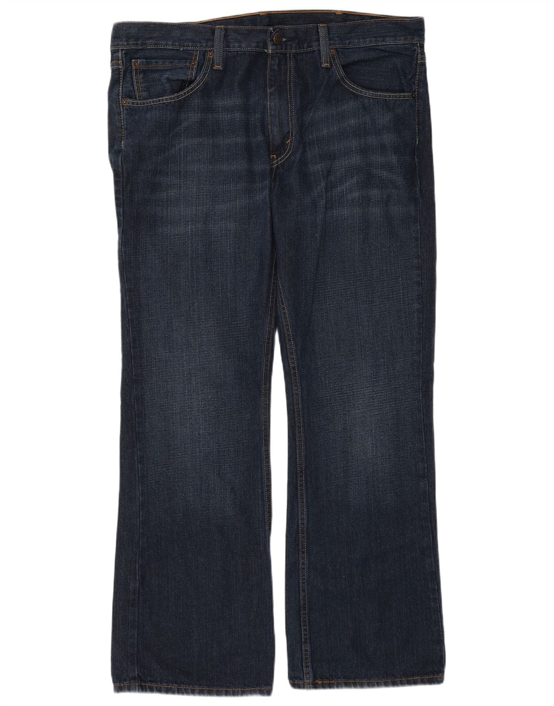 Levi's Herre 527 Bootcut Jeans W38 L30 Marineblå Bomuld