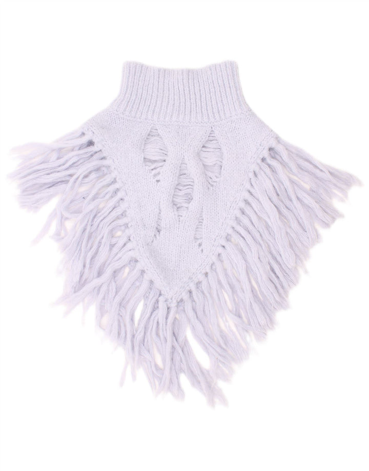 Zara Dame Strik Cowl Tørklæde Medium Lilla Polyester Bohemian