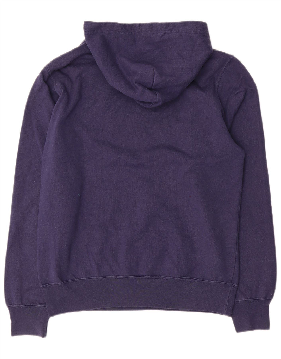 Champion Dame Hoodie Jumper UK 14 Medium Navy Blue Polyester