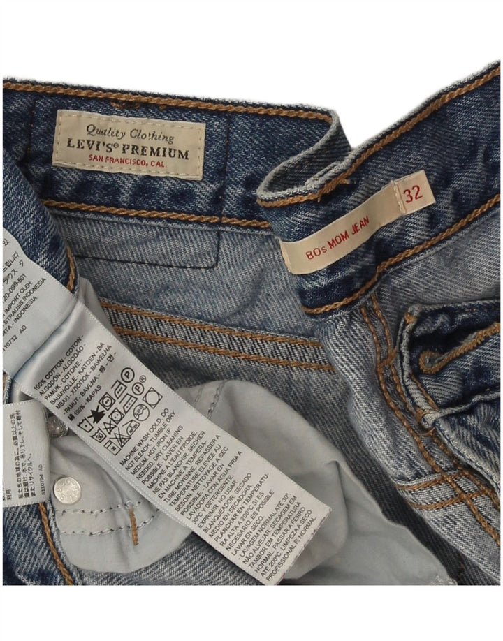 Levi's Dame Mom Tapered Jeans W32 L30 Blå Bomuld