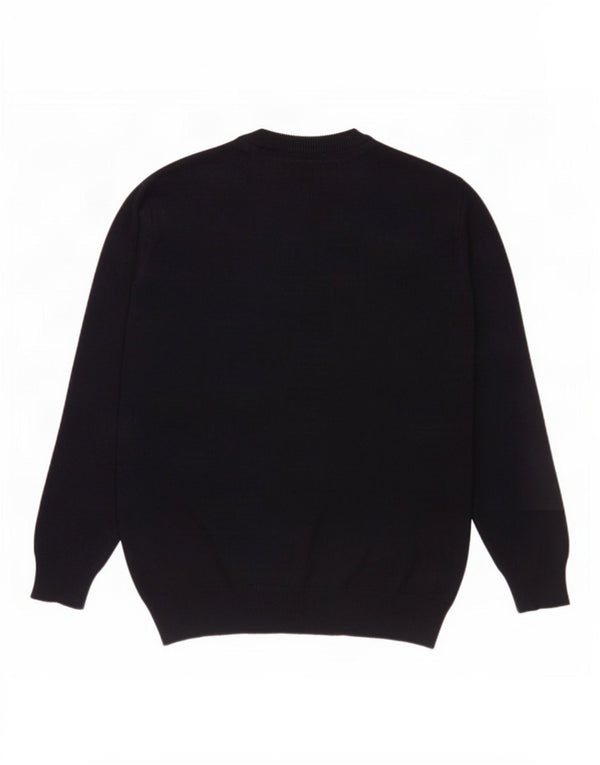 Pierre Cardin Dame V-hals sweater UK 14 Medium Navy Blue Akryl