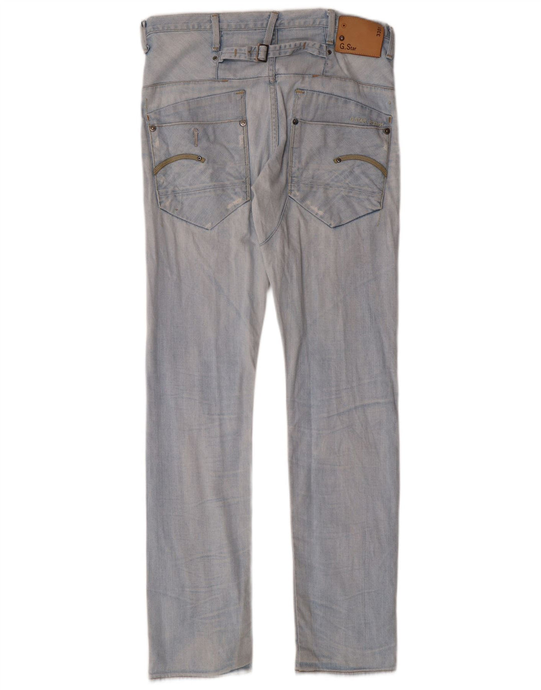 G-STAR Herre 3301 Slim Jeans W32 L34 Blå Bomuld