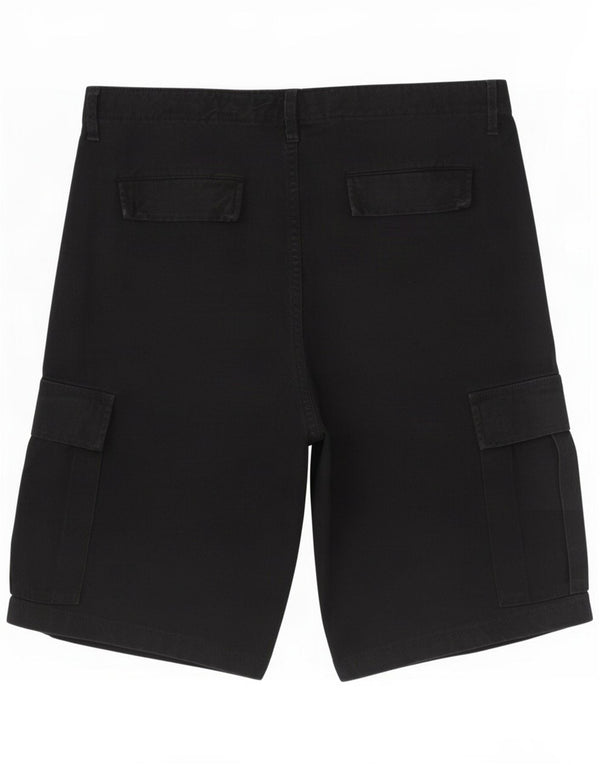 Wild Jeans Herre Cargo Shorts XL W38 Sort Bomuld