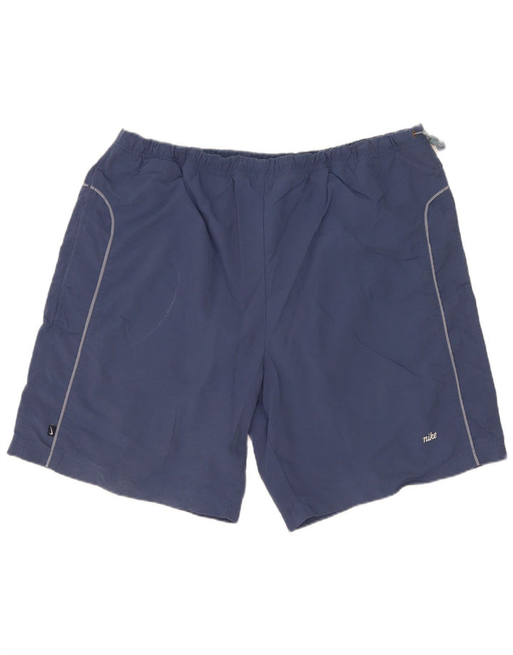 Nike sportsshorts til mænd XL marineblå polyester