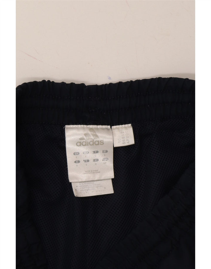 ADIDAS Mens Sport Shorts Small Navy Blue Polyester Vintage Adidas and Second-Hand Adidas from Messina Hembry 