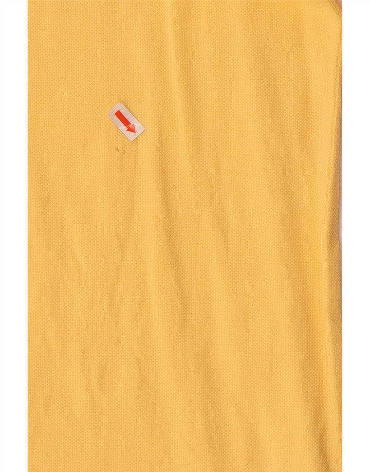 Kappa herre poloshirt Medium gul bomuld