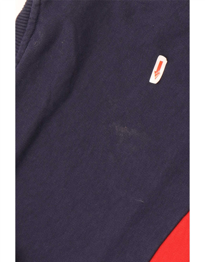 Fila Sweatshirt til mænd Medium Marineblå Colourblock Bomuld