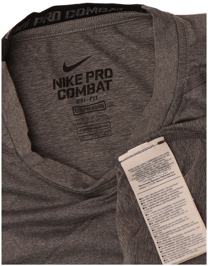 Nike Womens Compression UK 20 2XL Grå Polyester