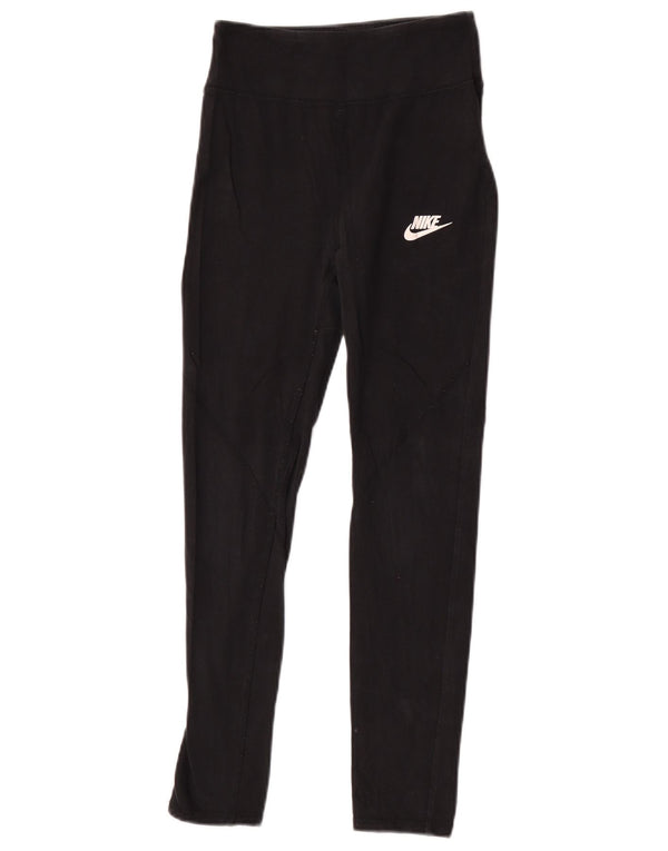 Nike Girls Leggings 13-14 år XL sort bomuld