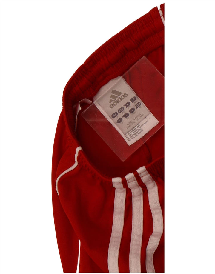 Adidas Boys Climalite Sportshorts 7-8 år XS Rød Polyester