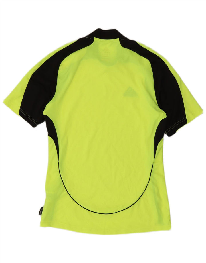 Adidas Herre Clima 365 T-Shirt Top Lille Grøn Colourblock Polyester