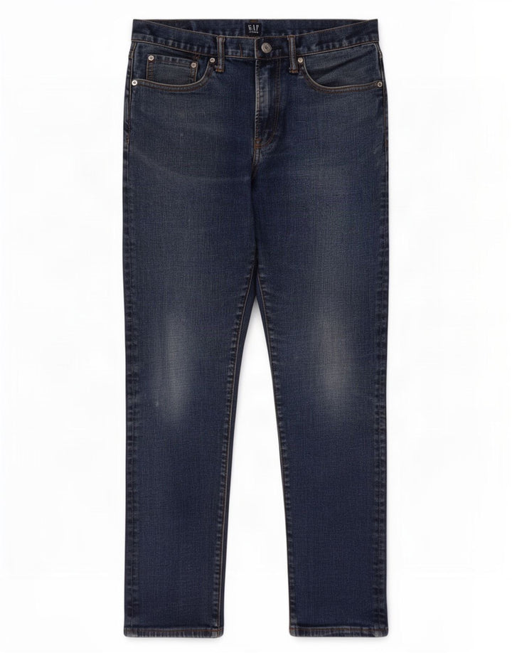 Gap Herre Slim Jeans W30 L32 Blå Elastan