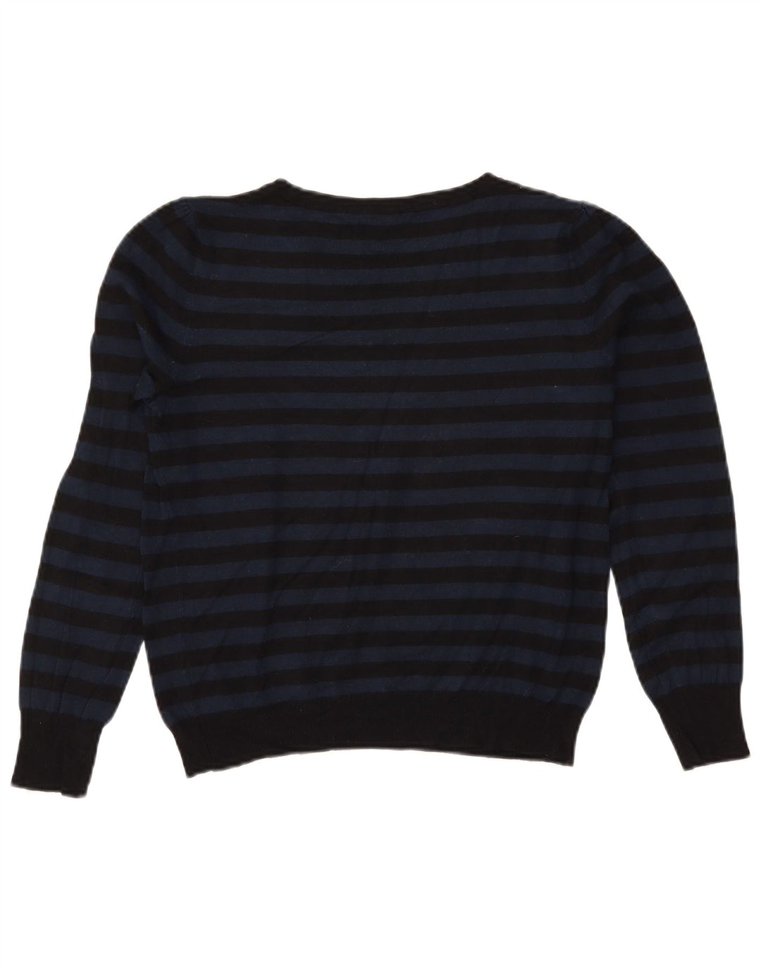 Marks & Spencer Dame Boat Neck Jumper Sweater UK 14 Medium Navy Blue