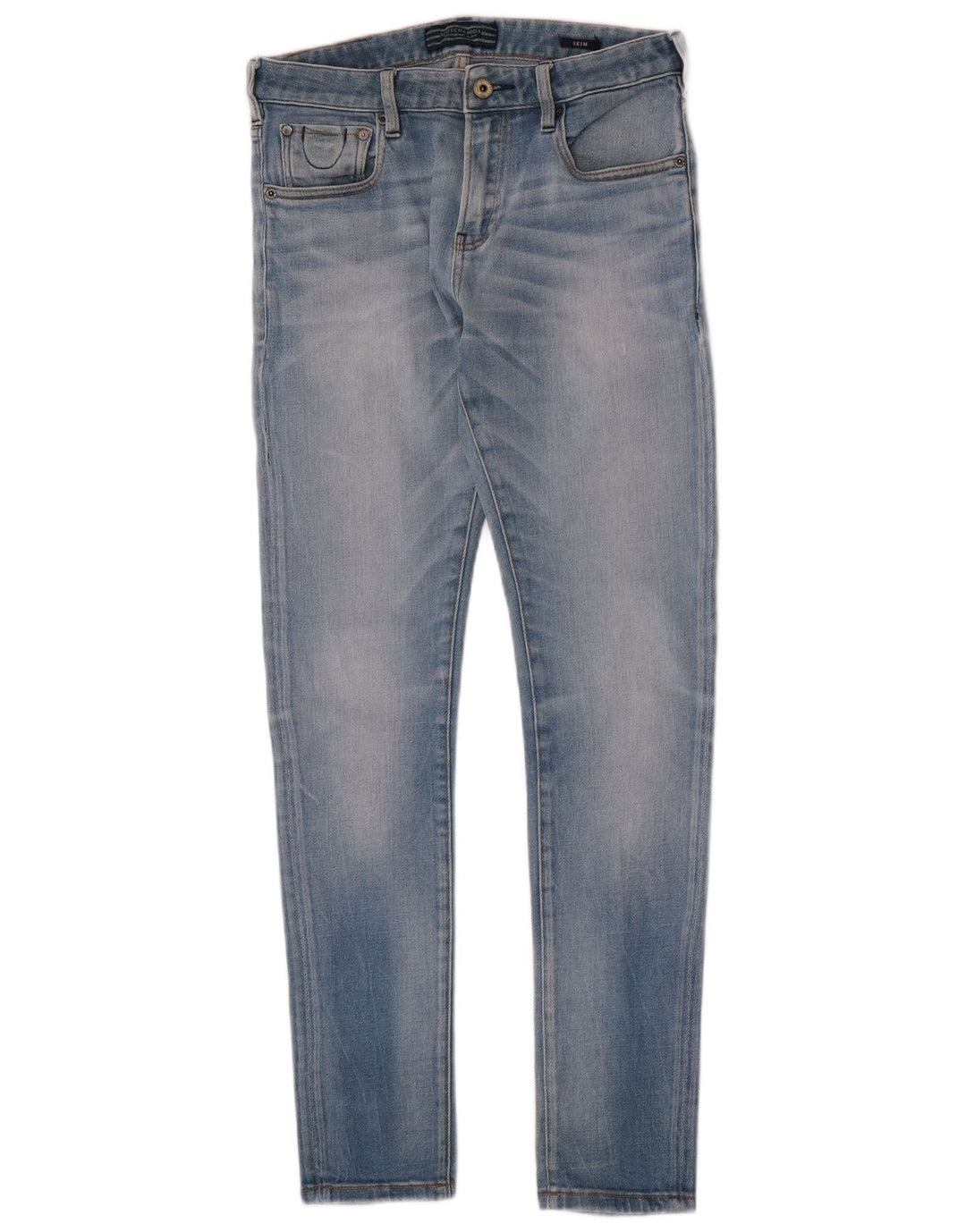 Scotch & Soda Slim Jeans til kvinder W29 L32 Blå Bomuld