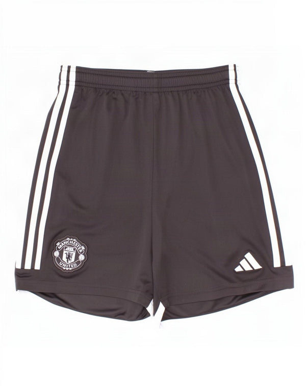 Adidas Boys Manchester United sportsshorts 13-14 år sort polyester