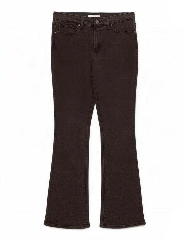 Levi's Dame 715 Bootcut Jeans W32 L32 Grå Bomuld