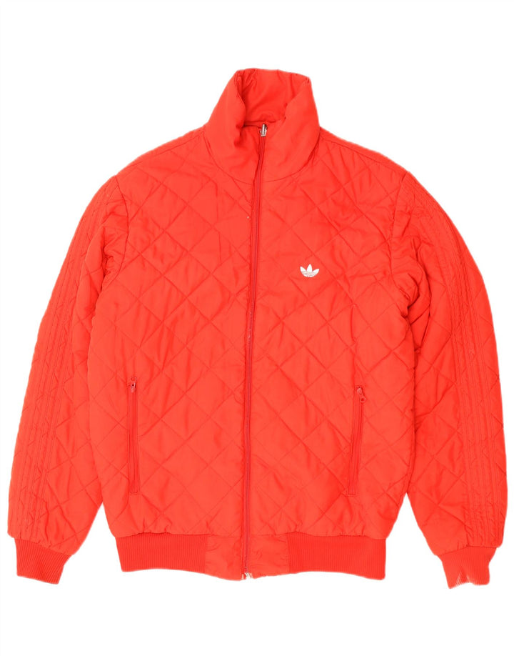 Adidas Herre vendbar jakke UK 38 Medium Navy Blue Colourblock Polyester