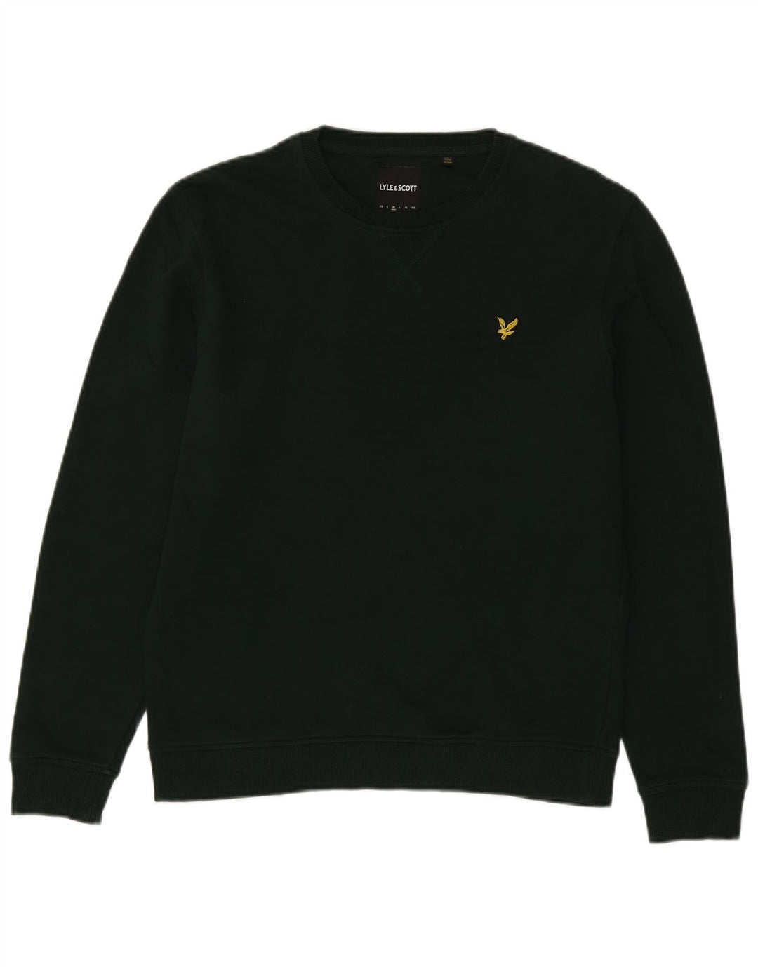 LYLE & SCOTT Mens Sweatshirt Jumper Medium Green Cotton