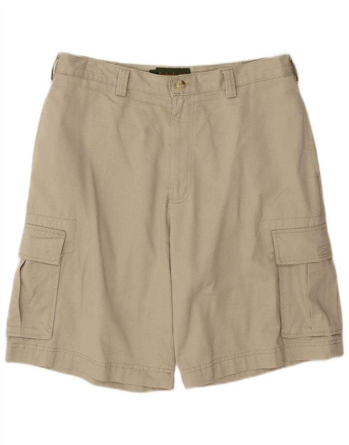 Timberland Herre Cargo Shorts W33 Medium Beige Bomuld