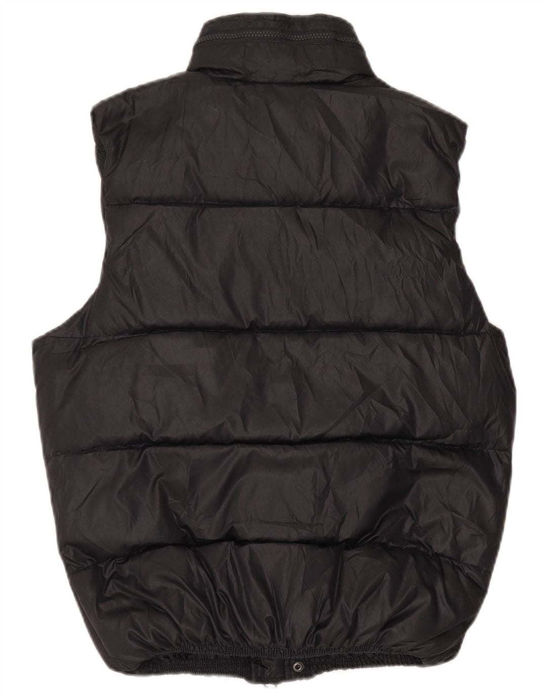 Rifle Herre Hætte polstret Gilet UK 36 Lille sort polyester