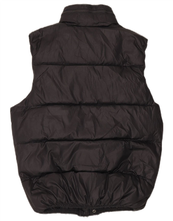 Rifle Herre Hætte polstret Gilet UK 36 Lille sort polyester