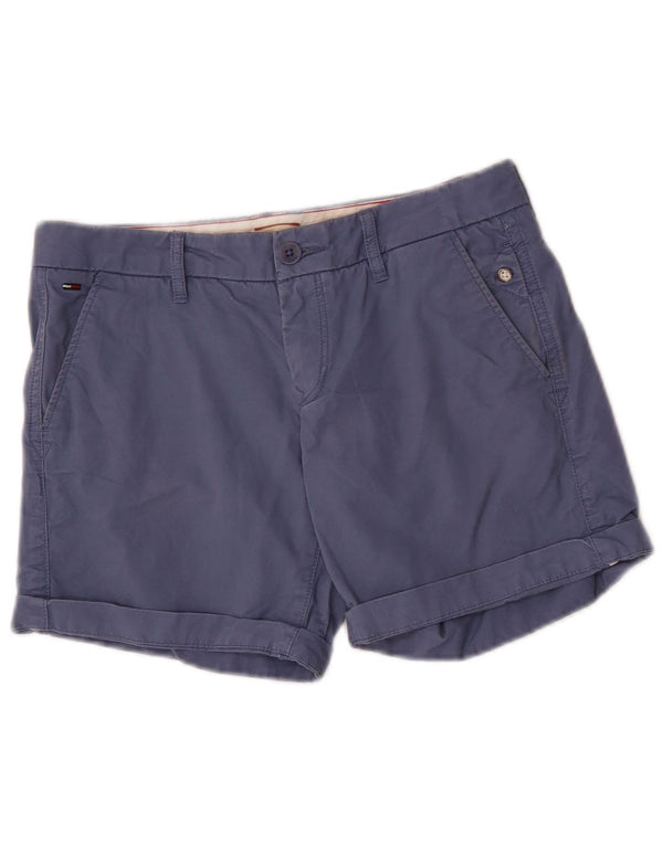Tommy Hilfiger Chino Shorts til kvinder W26 XS Blå Bomuld