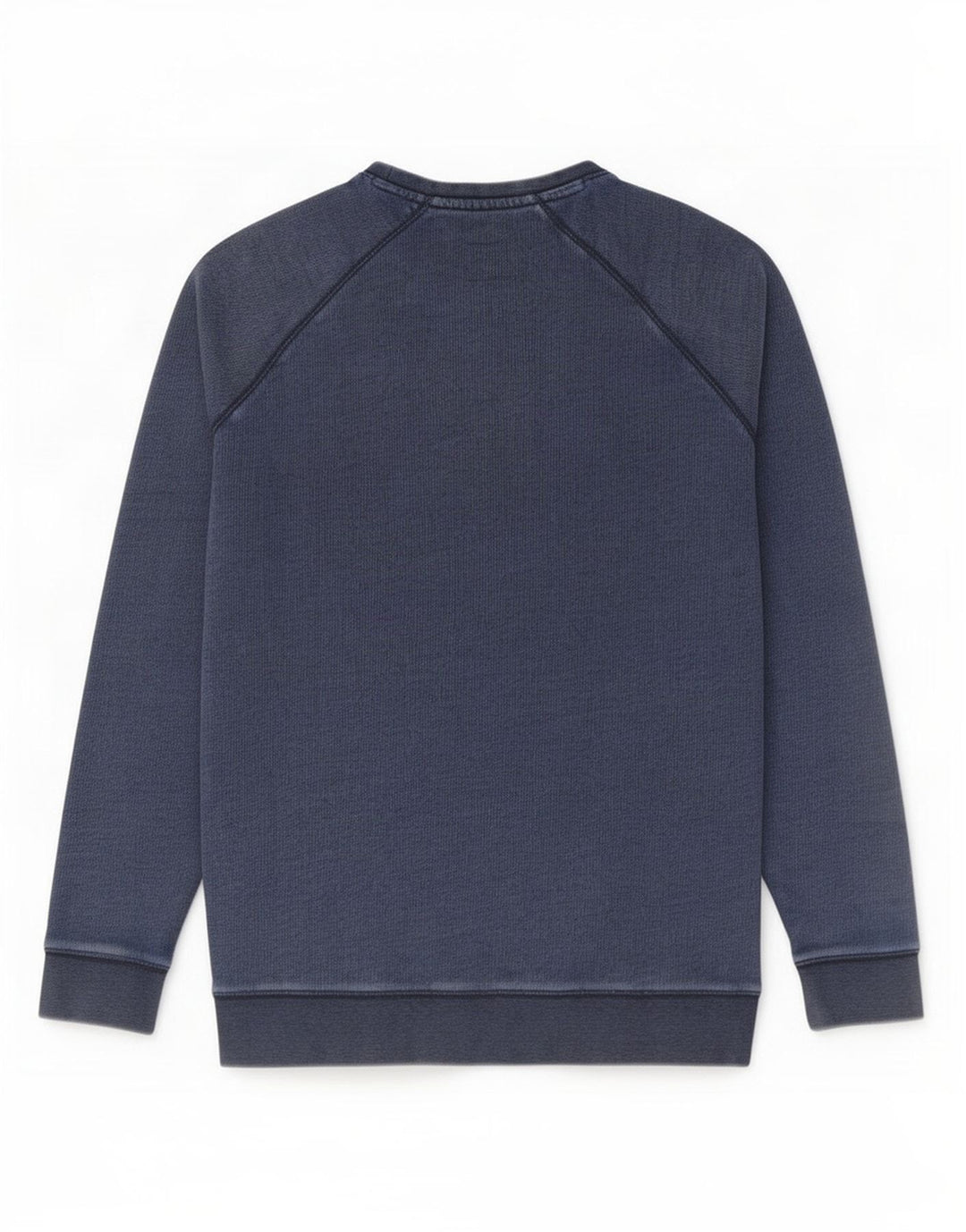 Wrangler grafisk sweatshirt til mænd, stor marineblå bomuld