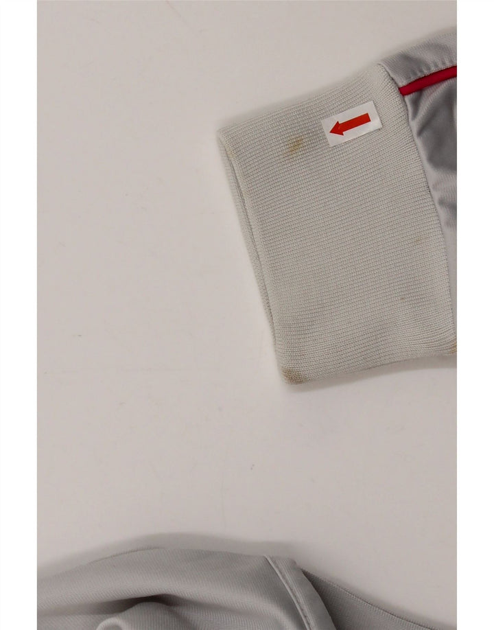 Asics træningsdragt topjakke til kvinder UK 18 XL Grå polyester