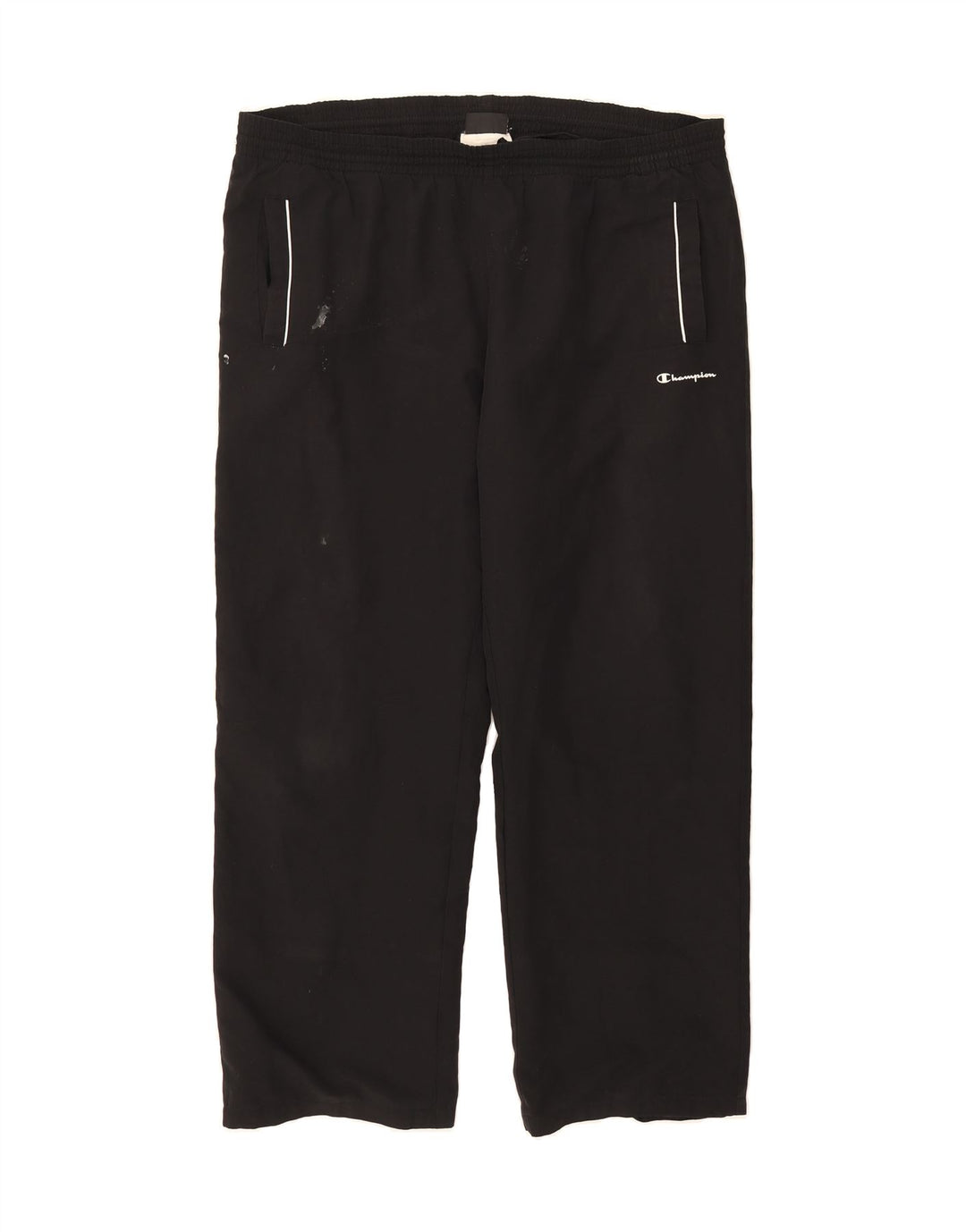 CHAMPION Mens Tracksuit Trousers XL  Black Polyester Vintage Champion and Second-Hand Champion from Messina Hembry 