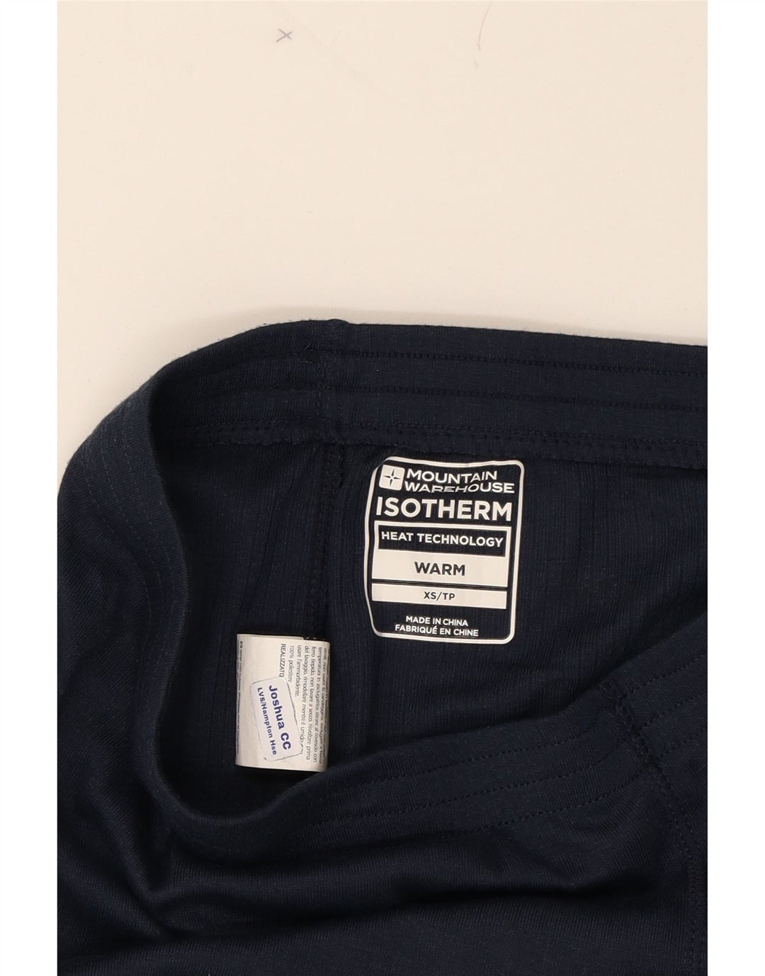 MOUNTAIN WAREHOUSE Womens Leggings UK 4 XS  Navy Blue Polyester Vintage Mountain Warehouse and Second-Hand Mountain Warehouse from Messina Hembry 