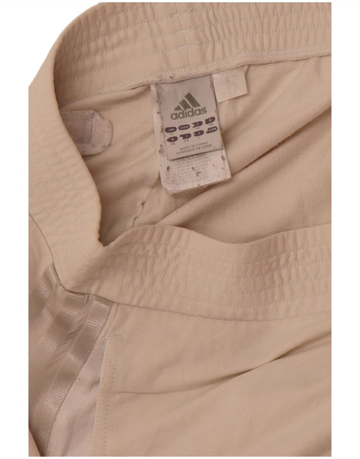 Adidas Dame træningsdragt Bukser Joggers UK 12 Medium Beige Bomuld