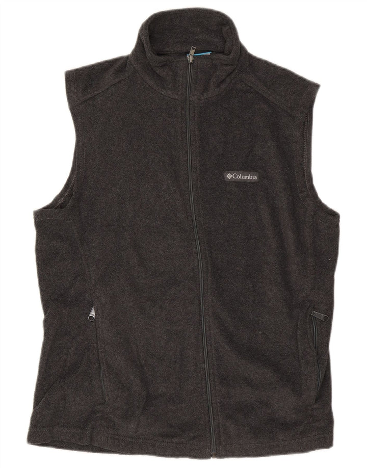 Champion Dame Fleece Gilet UK 14 Medium Grey Polyester