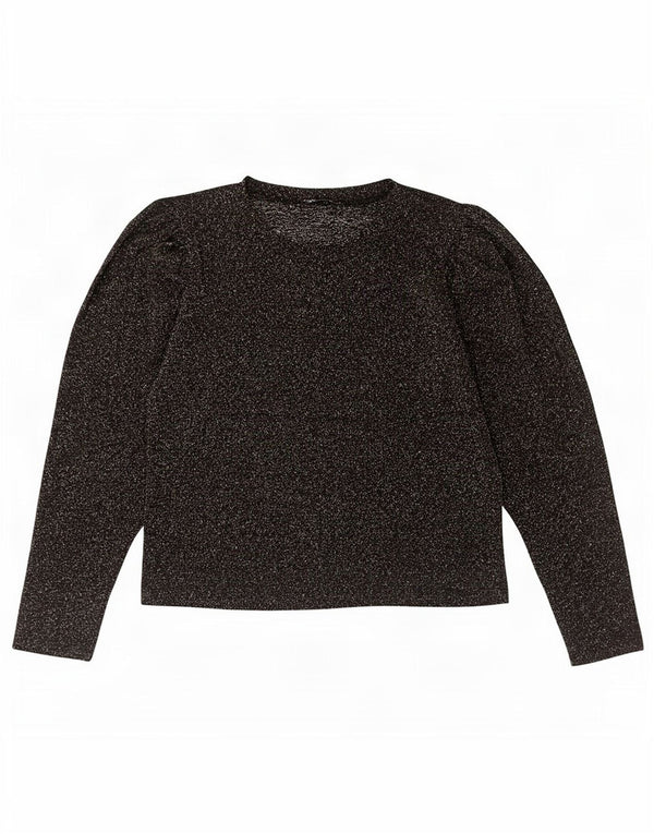 Zara Dametop Langærmet UK 12 Medium Sort