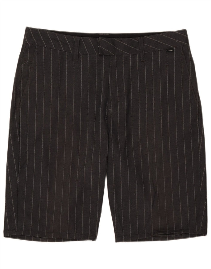 Vans Herre Chino Shorts W32 Medium Black Pinstripe Polyester