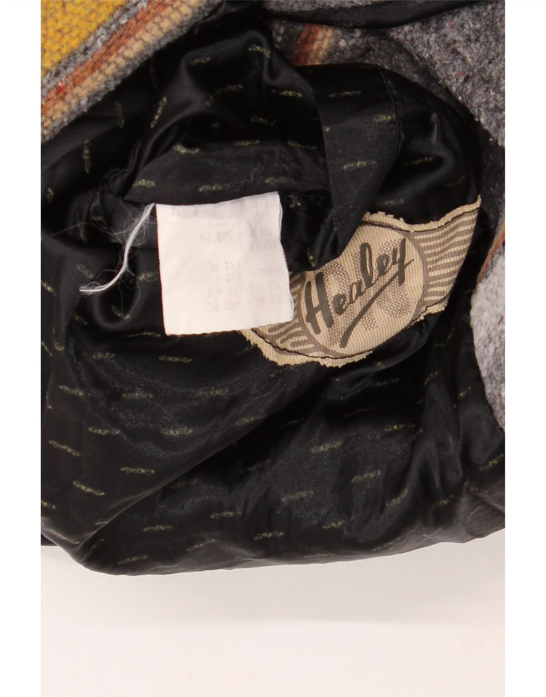 VINTAGE Herre 4-knaps blazerjakke UK 40 Stor flerfarvet stribet