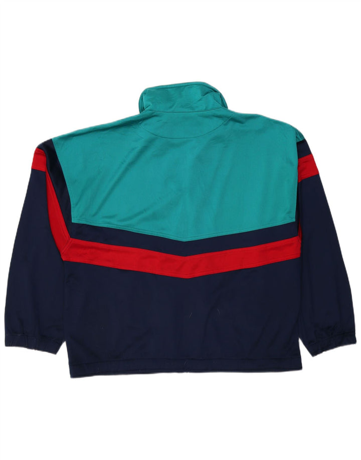 ELLESSE Træningsdragt til mænd Topjakke Medium Navy Blue Colourblock