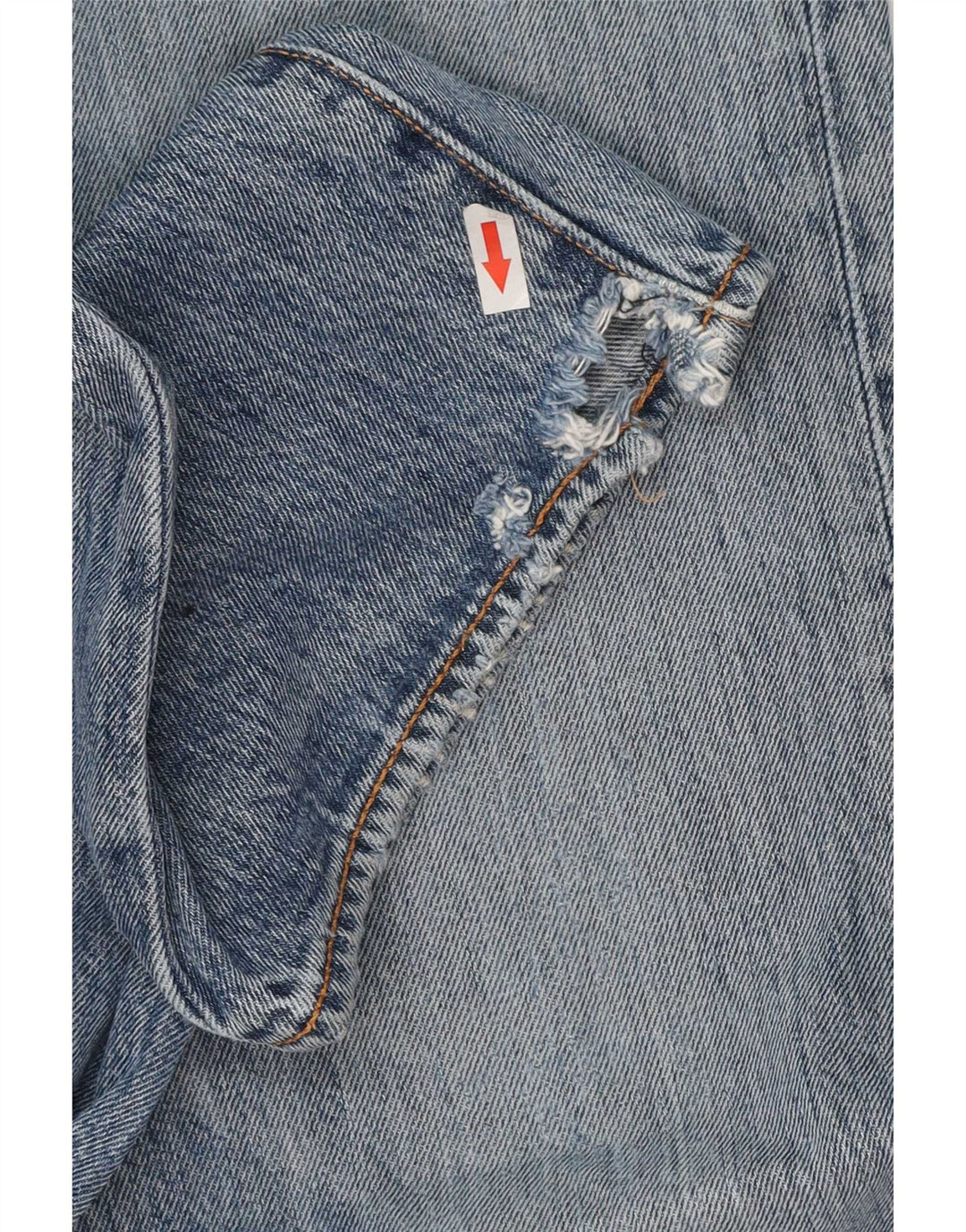 Levi's Herre 501 lige jeans W36 L32 blå bomuld