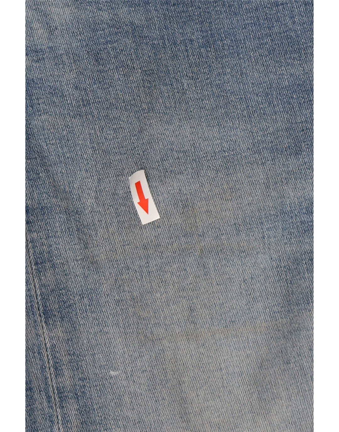 LEVI'S Herre 501 Straight Jeans W33 L34 Blå Bomuld