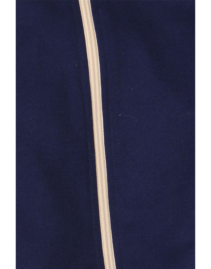 Gas Herre grafisk træningsdragt topjakke XL marineblå polyester