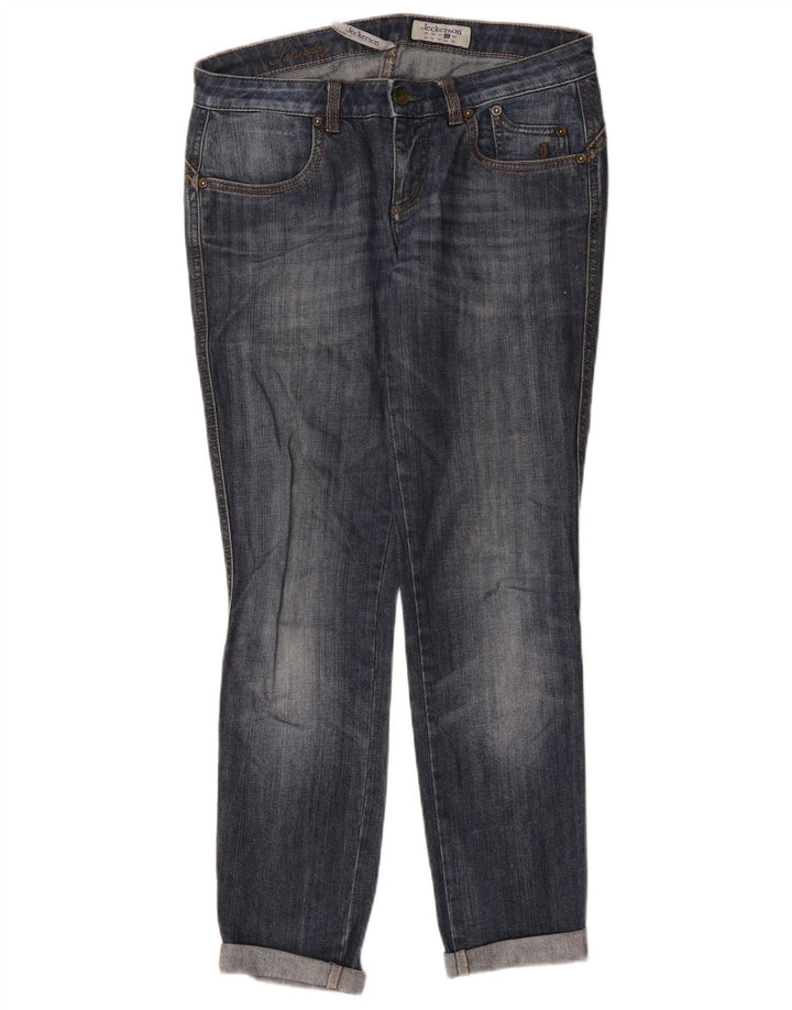 Jeckerson Dame Slim Jeans W28 L27 Blå Bomuld