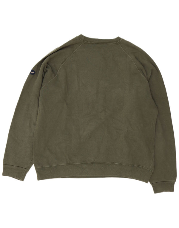 Vespa Herre Grafisk Sweatshirt Jumper 2XL Grøn Bomuld