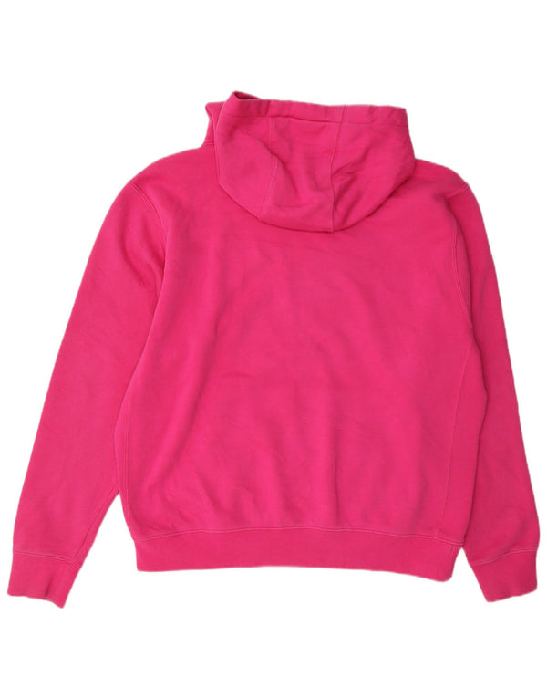 Nike Dame Hættetrøje UK 16 Large Pink Bomuld