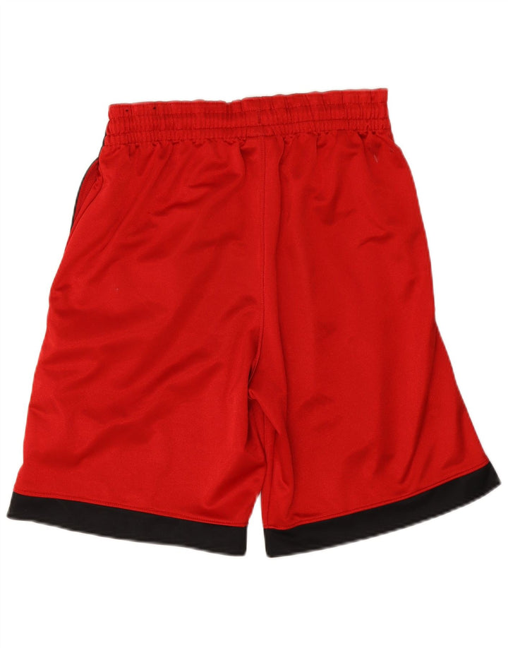 Jordan Herre Sportsshorts Small Rød Colourblock Polyester