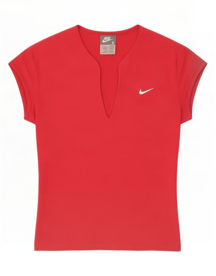 Nike T-shirt top til kvinder DK 8/10 Lille rød