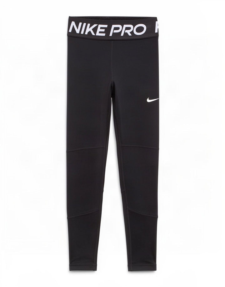 Nike piger Dri Fit grafiske leggings 8-9 år lille sort polyester